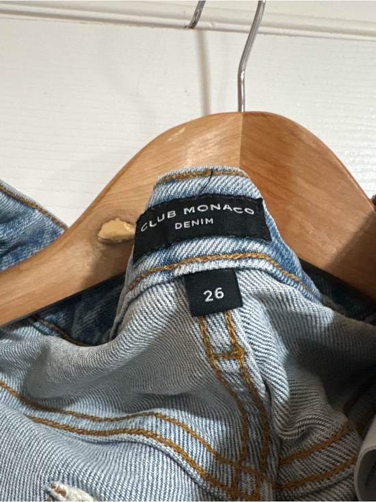 Club Monaco Men's Light Blue Slim Straight Jeans - Picture 2 of 4